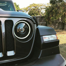 Load image into Gallery viewer, Oracle Oculus Bi-LED Projector Headlights for Jeep JL/Gladiator JT - Matte Blk - 5500K SEE WARRANTY Headlights ORACLE Lighting