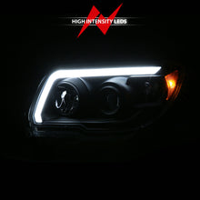Load image into Gallery viewer, ANZO Headlights ANZO 06-09 Toyota 4 Runner Projector Headlights Plank Style - Black