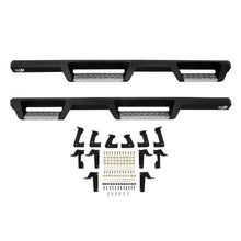 Load image into Gallery viewer, Westin 07-18 Jeep Wrangler JKU 4dr. HDX Stainless Drop Nerf Step Bars - Tex. Blk Westin