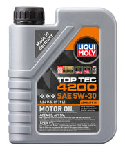 Load image into Gallery viewer, LIQUI MOLY 1L Top Tec 4200 New Generation Motor Oil SAE 5W30 - Comes in a Case of 6 Units | 2004
