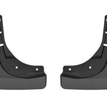 Load image into Gallery viewer, WeatherTech 20-24 Tesla Model Y No Drill Front MudFlaps - Black WeatherTech