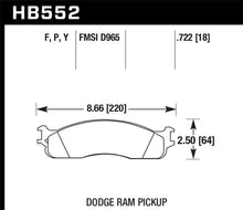 Load image into Gallery viewer, Hawk Super Duty Street Front Brake Pads Brake Pads - Performance Hawk Performance