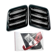Load image into Gallery viewer, Roush 2018-2023 Mustang Hood Heat Extractors - Gloss Black | 422325