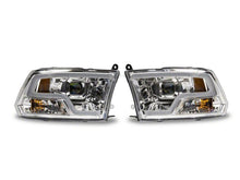 Load image into Gallery viewer, Raxiom 09-18 Dodge RAM 1500 Non-Projector LED Halo Headlights- Chrome Housing (Clear Lens) Headlights Raxiom