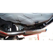 Load image into Gallery viewer, Invidia 08-09 WRX Sedan 76mm (101mm tip) RACING Titanium Tip Cat-back Exhaust