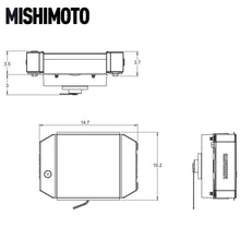 Load image into Gallery viewer, Mishimoto Universal Drag Race Performance Aluminum Radiator - Black Mishimoto