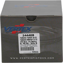 Load image into Gallery viewer, Vertex Piston 21-23 Yamaha WR 450 F 450cc Forged Replica Piston Kit Uncategorized Vertex Pistons