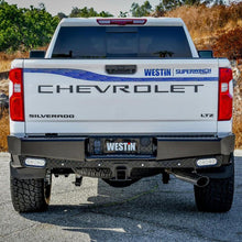 Load image into Gallery viewer, Westin 19-20 Chevy Silverado 1500 HDX Bandit Rear Bumper - Black Westin