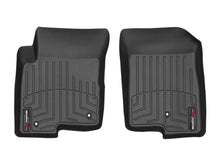 Load image into Gallery viewer, WeatherTech Floor Mats - Rubber WeatherTech 2017+ Jeep Patriot Front FloorLiner - Black