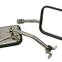 Load image into Gallery viewer, Rugged Ridge 87-95 Jeep Wrangler YJ Stainless Steel CJ-Style Side Mirror Kit Rugged Ridge