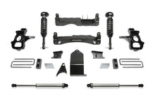 Load image into Gallery viewer, Fabtech 14-18 GM C/K1500 P/U w/oE Forg Stl UCA 4in Perf Sys w/Dl 2.5 & 2.25 Coilovers Fabtech