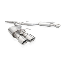 Load image into Gallery viewer, Stainless Works 2024 Mustang GT Catback Quad Tips Redline Sound H-Pipe Factory Connect Exhaust | M24QUADHFCR