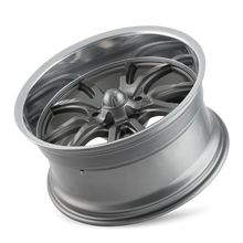 Load image into Gallery viewer, Ridler 650 18x8 / 5x127 BP / 0mm Offset / 83.82mm Hub Gloss Grey Polished Wheel