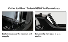Load image into Gallery viewer, Access 2022+ Hyundai Santa Cruz 4ft Box LOMAX Trifold Bed Cover - Black Diamond Mist
