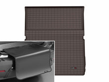 Load image into Gallery viewer, WeatherTech 25-26 Ford Expedition Max Trunk Cargo Liner w/Bumper Protector 2pc - Cocoa | 431871SK