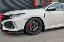 Load image into Gallery viewer, Rally Armor 17-22 Honda Civic Type R White UR Mud Flap w/Red Logo Mud Flaps Rally Armor
