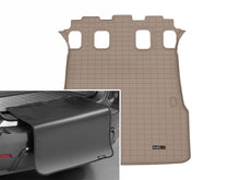 Load image into Gallery viewer, WeatherTech 25-26 Toyota 4Runner Trunk-5 Passenger Sea-Cargo Liner w/Bumper Protector 2pc - Tan | 411828SK