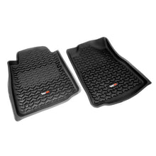 Load image into Gallery viewer, Rugged Ridge Floor Liner Front Black 2005-2011 Toyota Tacoma Regular / Access / Double Cab Rugged Ridge