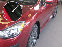 Load image into Gallery viewer, Rally Armor 12-16 Subaru Impreza 4D/5D Black UR Mud Flap w/Grey Logo Mud Flaps Rally Armor