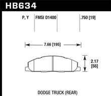 Load image into Gallery viewer, Hawk 09-14 Dodge Ram 2500/3500 Rear LTS Brake Pads Brake Pads - OE Hawk Performance