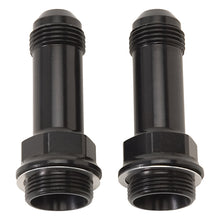 Load image into Gallery viewer, Russell Performance 7/8in -20 x -6 AN Male Flare Extended (2 pcs.) (Black) Russell