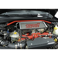 Load image into Gallery viewer, PERRIN 08-14 WRX/STI/Impreza / 14-18 Forester / 13-17 Crosstrek / 05-09 Legacy FR Strut Brace - Red | PSP-SUS-056RD