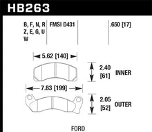 Load image into Gallery viewer, Hawk 1987-1993 Ford Mustang GT 5.0 HPS 5.0 Front Brake Pads Brake Pads - Performance Hawk Performance
