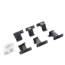 Load image into Gallery viewer, Go Rhino 18-24 Jeep Wrangler JLU 4dr Brackets for Dominator Xtreme Frame Slider - Tex. Blk Brackets Go Rhino