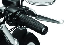 Load image into Gallery viewer, Kuryakyn Hex Grips Dual Cable Black Misc Powersports Kuryakyn