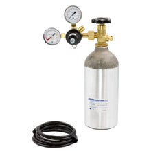 Load image into Gallery viewer, Dedenbear Carbon Dioxide Tank and Installation Kit Dedenbear CO2 BOTTLE KIT, COMPLETE KIT INCLUDES 2.5 LB. BOTTLE, VALVE, REGULATOR & TUBING AB25K
