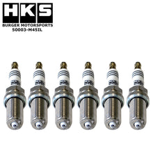 Load image into Gallery viewer, HKS M45IL/M45XL High Performance Spark Plugs for Kia/Hyundai PLUGS Burger Motorsports Inc (6-Pack) HKS 50003-M45IL