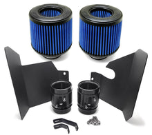 Load image into Gallery viewer, BMS Infiniti Q50/Q60 3.0t Billet Intake Intakes Burger Motorsports, Inc. Blue Filters - BMS Infiniti Q50/Q60 3.0t Billet Intake (1053)