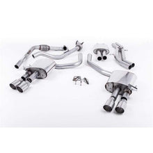 Load image into Gallery viewer, Milltek 2.5" Valved Resonated Cat Back Exhaust - Audi B9 S4 | S5 | 3.0T