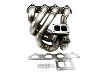 Load image into Gallery viewer, PLM Power Driven T4 Top Mount Turbo Manifold with Dual Wastegates B-Series B16 B18 B20