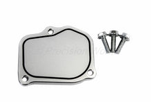 Load image into Gallery viewer, Precision Works Timing Chain Vented Tensioner Cover Plate AN10 Oil Return Honda K-Series