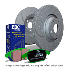 Load image into Gallery viewer, EBC Brakes Disc Brake Kit EBC Brakes S10 Kits Greenstuff 2000 and GD Rotors S10KF1340
