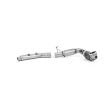 Load image into Gallery viewer, Milltek Large Bore Downpipe and Hi-Flow Sport or Race Cat - VW Mk8 GTI