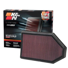 Load image into Gallery viewer, K&N Replacement Air Filter for 11 Chrysler 300/300C / Challenger 3.6L/5.7L/6.4L / Charger 3.6L/5.7L