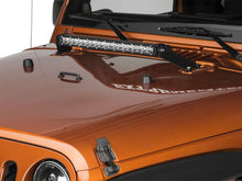Load image into Gallery viewer, Raxiom 07-18 Jeep Wrangler JK 20-In Light Bar Hood Mounting Brackets Brackets Raxiom