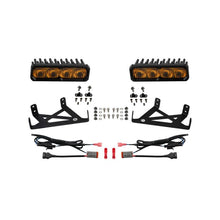 Load image into Gallery viewer, Diode Dynamics 2020-2022 Ford F-250 Super Duty F250 Fog SS6 Max LED Kit Yellow 3000K