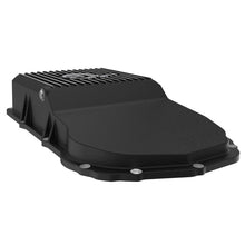 Load image into Gallery viewer, aFe POWER 21-24 RAM 1550 TRX Pro Series Transmission Pan Black w/ Machined Fins