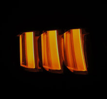 Load image into Gallery viewer, AlphaRex 15-23 Ford Mustang NOVA-Series Prismatic LED Tail Lights Black-Clear AlphaRex