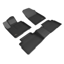 Load image into Gallery viewer, 3D MAXpider 2023 Kia Sportage Hybrid Kagu 1st & 2nd Row Floormat - Black Floor Mats - Rubber 3D MAXpider