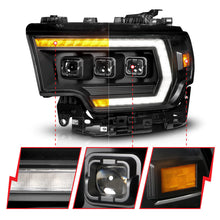 Load image into Gallery viewer, ANZO Headlights ANZO 19-24 RAM 2500/3500 Z-Series Full LED Proj Headlights DRL/Init/SeqSig - Driver Side ONLY