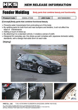Load image into Gallery viewer, HKS GR COROLLA GZEA14H Fender Molding | 53004-AT036