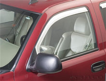 Load image into Gallery viewer, Putco 02-06 GMC Sierra EXT cab/Crew Cab (Front Only) - Excl Reg Cab Element Chrome Window Visors Wind Deflectors Putco