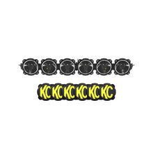 Load image into Gallery viewer, KC HiLiTES Gravity Titan LED Light Bar for Bronco Bumper - 39in. (6-Light) KC HiLiTES