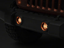 Load image into Gallery viewer, Raxiom 07-23 Jeep Wrangler JK & JL Axial Series Tri-Bar LED Fog Lights- Amber Headlights Raxiom