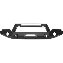 Load image into Gallery viewer, Westin 07-18 Jeep Wrangler JK WJ2 Full Width Front Bumper w/LED Light - Tex. Blk Westin