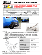 Load image into Gallery viewer, HKS Hi-Power Muffler SPEC-L ZN6 Catback HKS